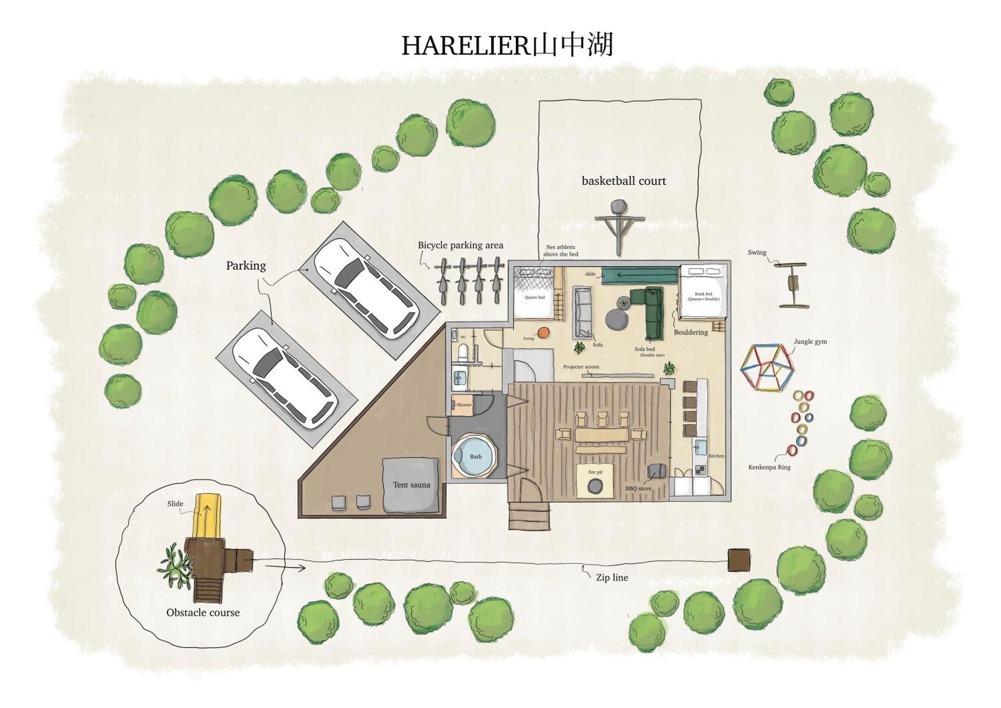山中湖村Harelier山中湖公寓 外观 照片